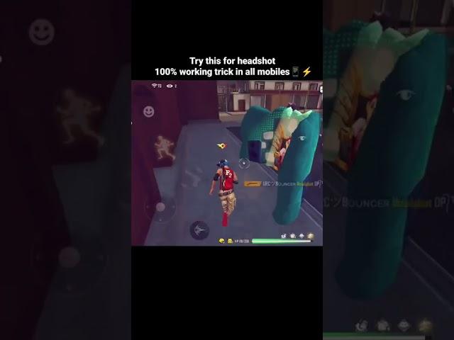 secret sensitivity setting in freefire for onetap headshot ||Garena-FreeFire||Bouncer freefire short