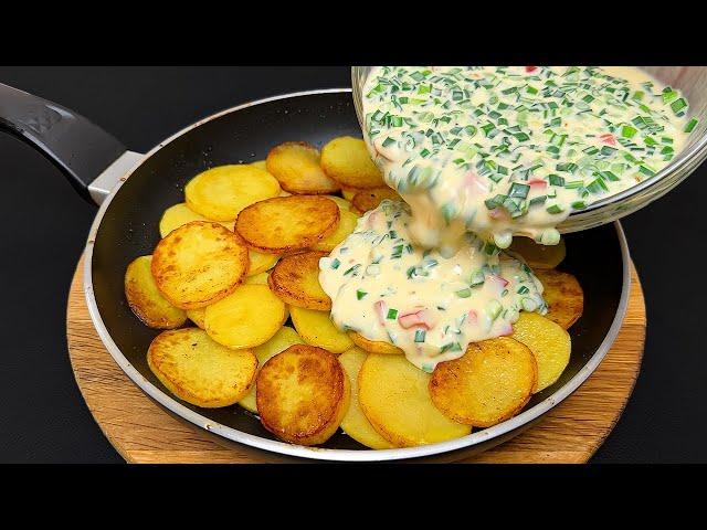 My grandmother taught me this dish! The most delicious potato recipe for dinner