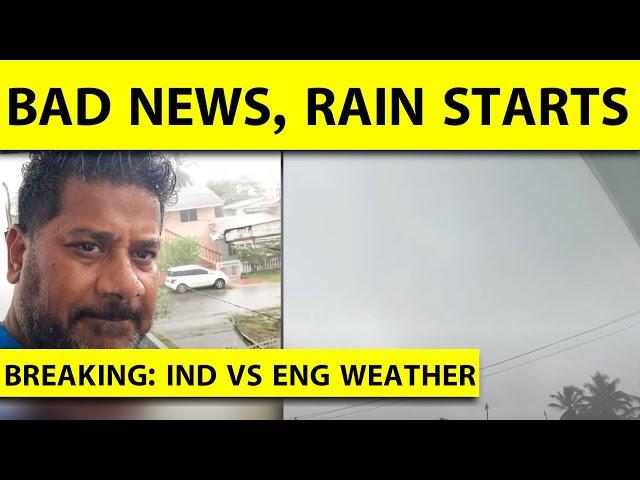 GUYANA LIVE WEATHER: RAIN STARTS IN GUYANA | VIKRANT GUPTA