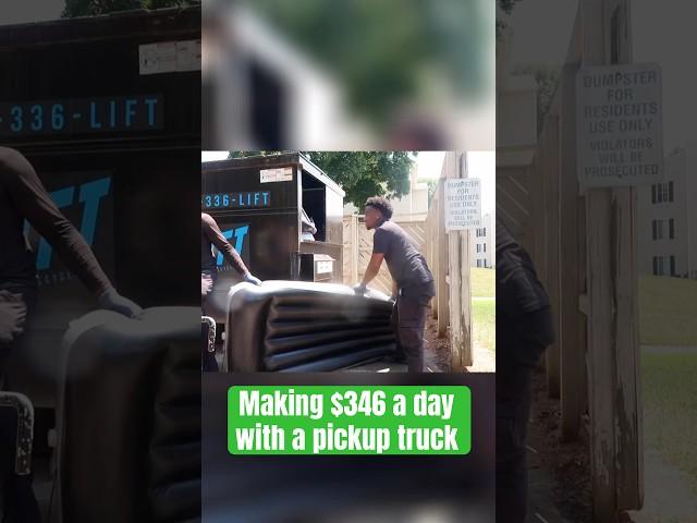 Make $346 A Day With A Pickup Truck