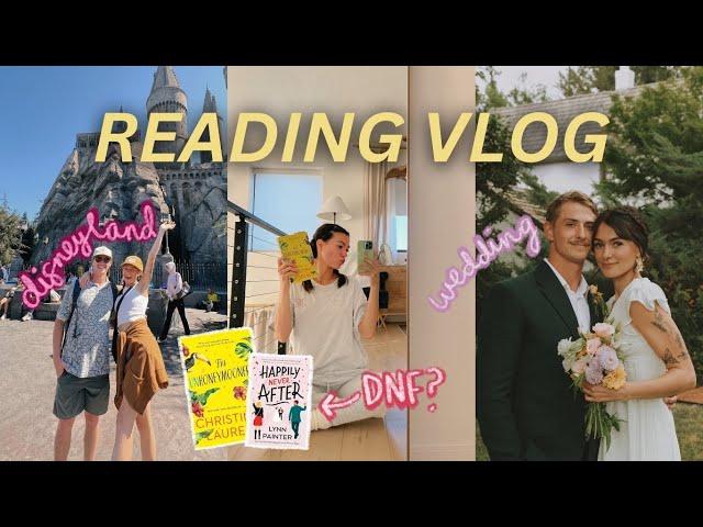 reading wedding themed books for my wedding/honeymoon week reading vlog