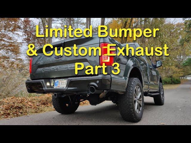 2018 Whipple F150 Headers Install with XForce Custom Active Exhaust Part 3.