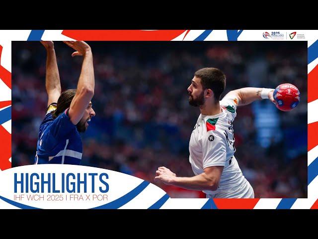 HIGHLIGHTS | França x Portugal | IHF World Championship 2025