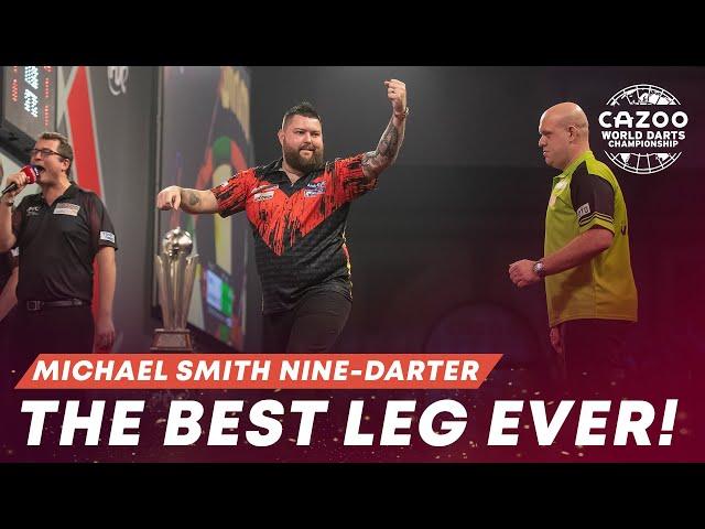 THE BEST LEG OF ALL TIME  MICHAEL SMITH HITS A NINE-DARTER IN A WORLD CHAMPIONSHIP FINAL