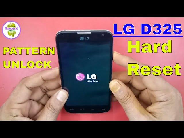 LG D325 Hard Reset With Pattern Unlock