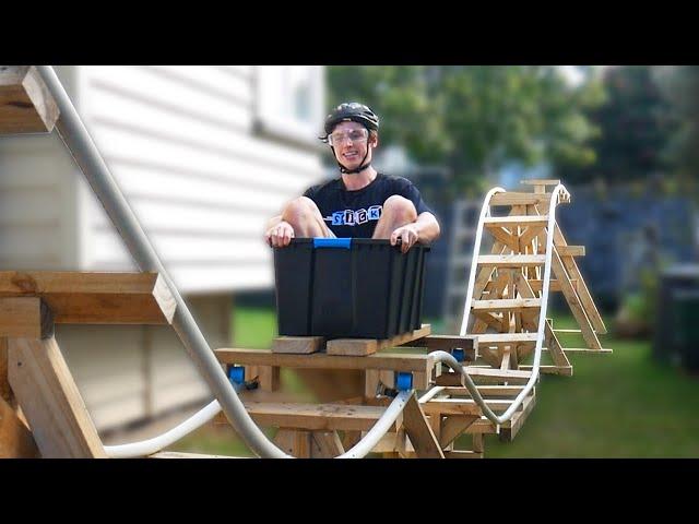 I Built a Roller Coaster in My Yard