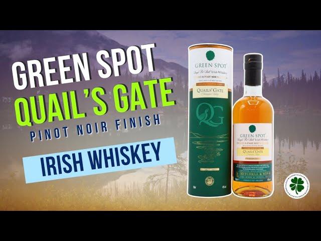 Green Spot Quail’s Gate Pinot Noir finish Irish Whiskey Review