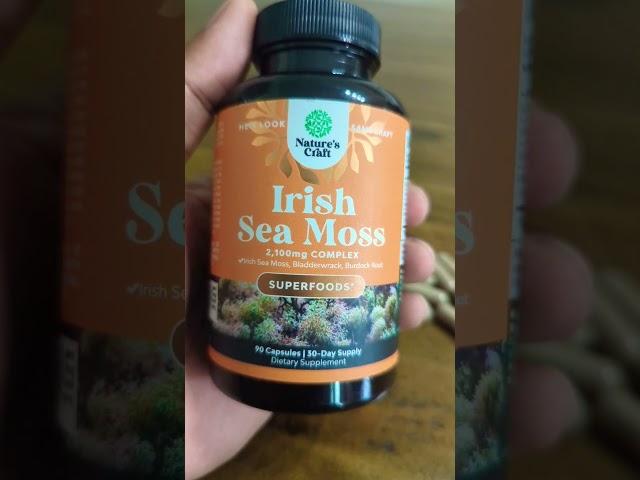 Irish Sea Moss Complex "SUPERFOOD" Natures Craft #bestseller #superfood #seamoss