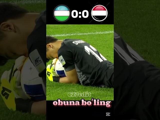 Uzbekistan vs Yemen 1:0 Uae20 semifinal #like #subscribe #CZ7edit