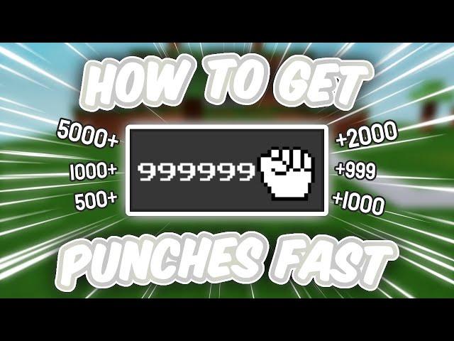 HOW TO GET PUNCHES FAST | Ability Wars