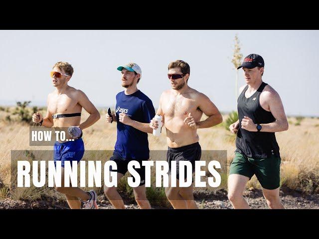 How to do Run Strides || NVDM Coaching