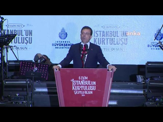 Ekrem İmamoğlu, İstanbul’un düşman işgalinden kurtuluşunun 101'inci yıl dönümü etkinliğinde #Canlı