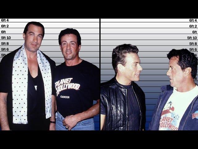 Sylvester Stallone's Height is VERY Confusing!