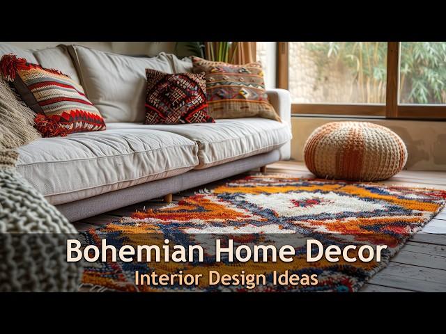 Inspiring Bohemian Interior Design Ideas for Your Home