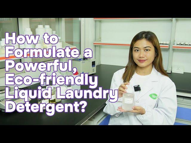 Create an Eco-Friendly, Powerful Liquid Laundry Detergent with AEO-9 | Yeser Chemicals