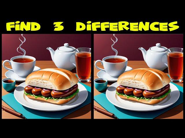 Find 3 Differences  Attention Test  Test your observation skills  Round 436