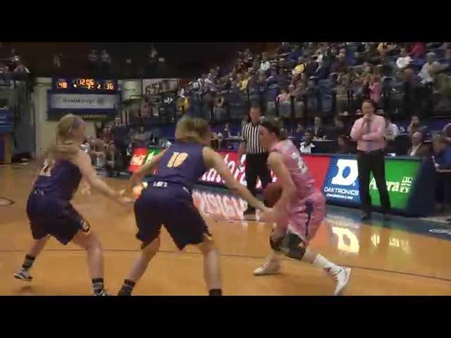 Women's Basketball Highlights vs Western Illinois (02.26.2015)