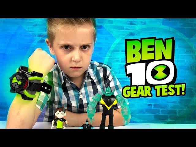 Little Flash Tests Ben 10 Omnitrix Gear!