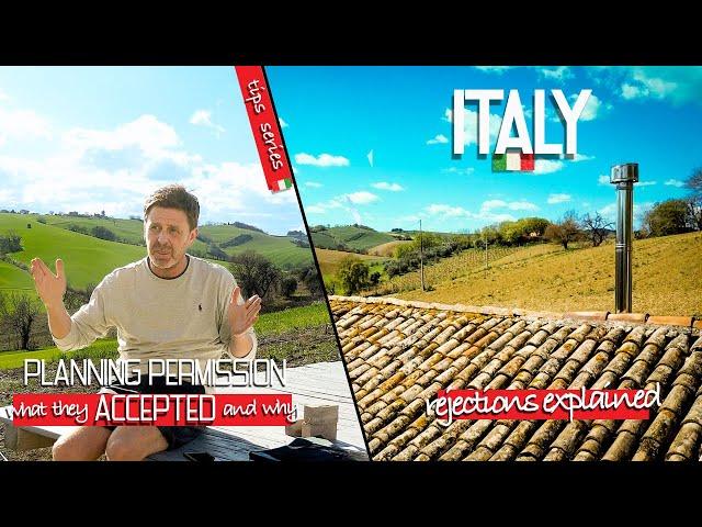 What I learnt going through planning. Italian property pitfalls.