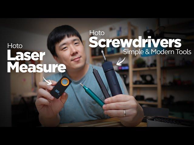 Hoto Tools - Modern and Simple Screwdrivers and Laser Measure