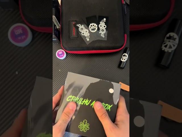 Cthulhu aio 1 Delrin part one , unboxing 🃏 #today #foryou #asmr #unboxing #viralshorts #