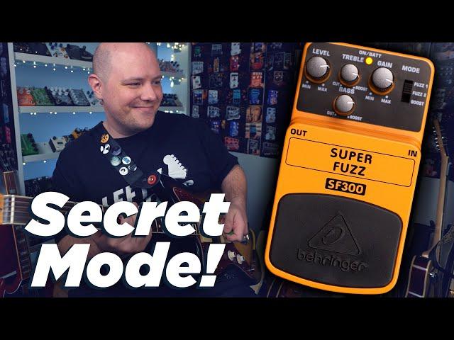 Behringer SF300 Secret Mode