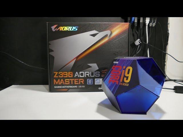 i9 9900k unboxing and installation