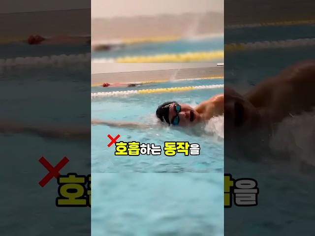 수영할때 숨 차는 분들 이거 딱 3가지만 신경써주세요