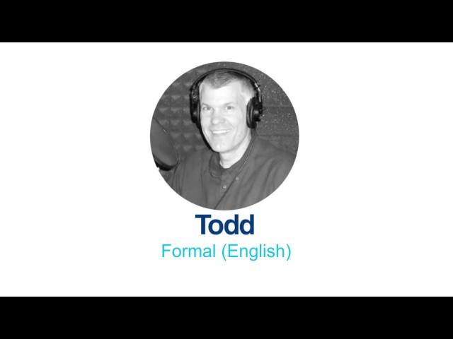 Voice Over Bahasa Indonesia | Pengisi Suara - Todd