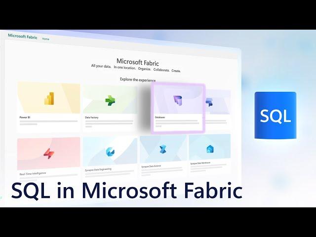 Build autonomous SQL databases in Microsoft Fabric