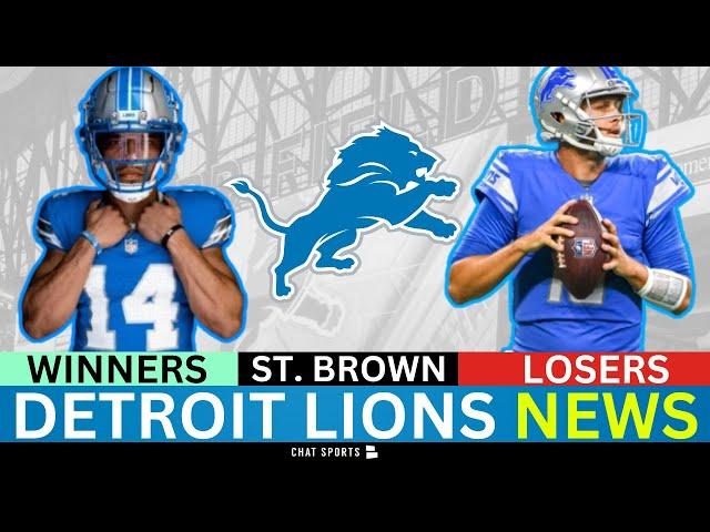 Today's Lions News: Amon-Ra St. Brown Injury Update + Winners & Losers From Week 2 Ft. Jared Goff