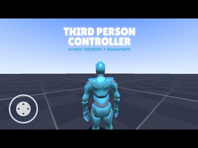 Third Person Controller in Godot Mobile | How To Make TPS Game on Android | Game Engine For Android