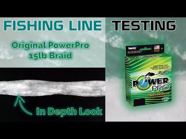 Fishing Line Testing - "Original" PowerPro 15lb Braid