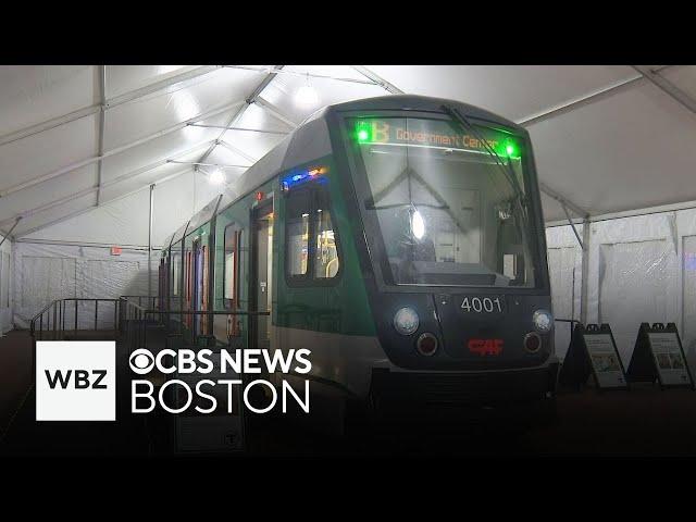 Take a look inside the MBTA's new Green Line trains