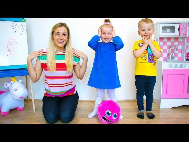 Head Shoulders Knees and Toes + More Kids Songs & Nursery Rhymes Gaby and Alex