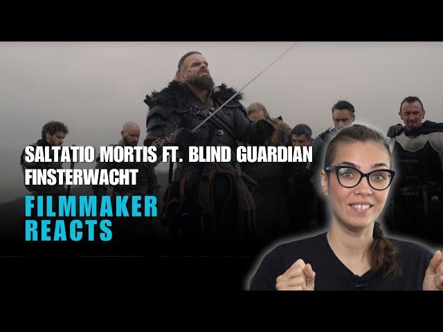 SO EPIC! Filmmaker reacts to SALTATIO MORTIS - FINSTERWACHT Music Video