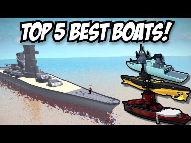 TOP 5 BEST SHIPS IN MILITARY TYCOON ROBLOX!