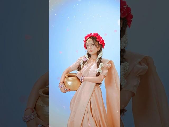 radhe radheSIMPAL KHAREL NEW TIKTOK/ REELS VIDEO#radhakrishna  #simpalkharel #shorts #trending