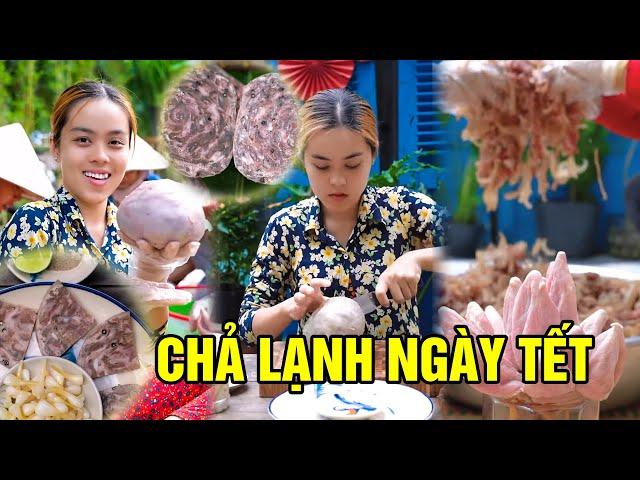 Tết năm nay nhà Huyền làm patê - chả lạnh cả nhà cần dùng ăn ngày Tết nha | Huyền Phi Official