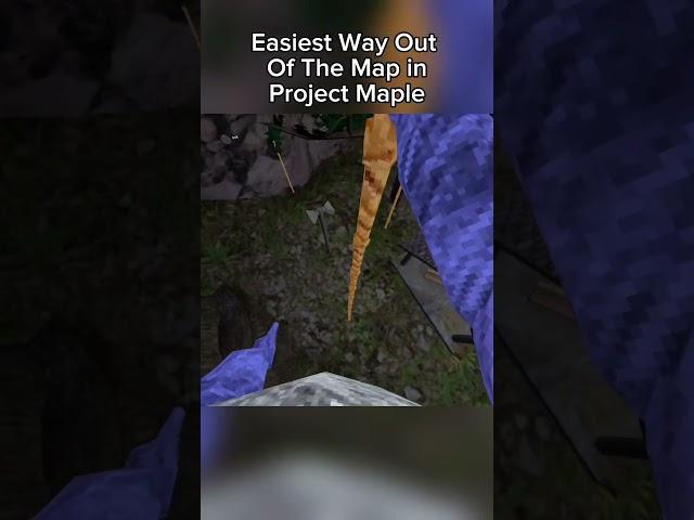 Easiest Way Out Of The Map In Project Maple #gorillatag #gorillatagglitch #gorillatagvr