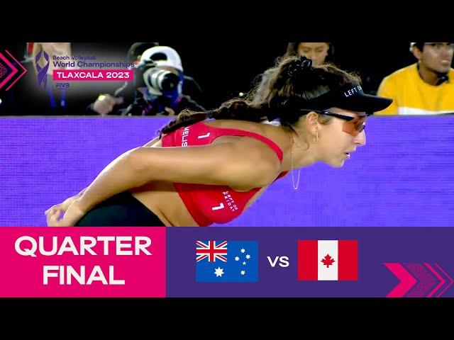 Mariafe/Clancy vs. Melissa/Brandie - Quarter Final Highlights | Tlaxcala 2023 #mexbeachvolley