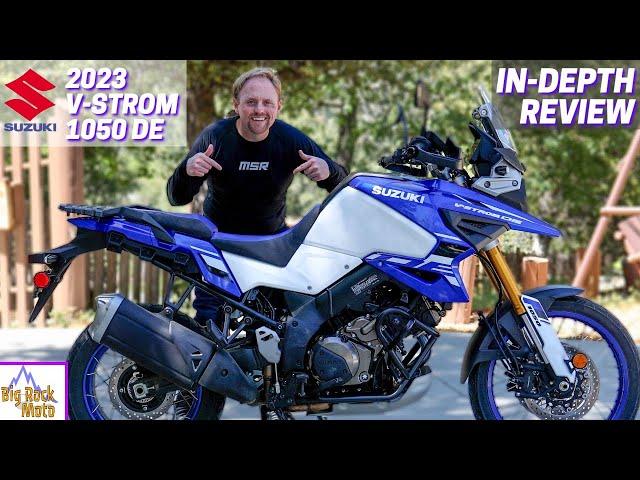 2023 Suzuki V-Strom 1050DE | Refined, Powerful, & Advanced ADV Tourer