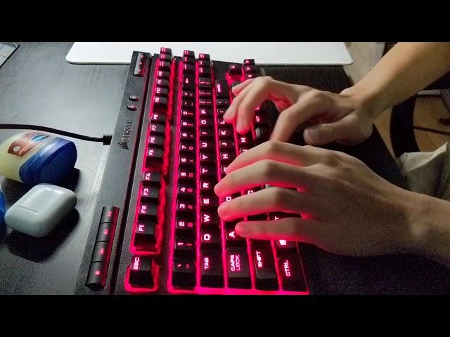 Corsair K63 Sound Test (Cherry MX Red)