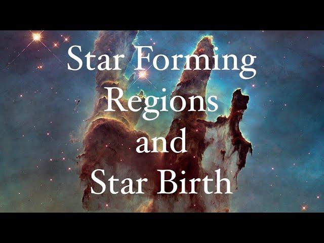 Galactic Nurseries: The Formation and Birth of Stars