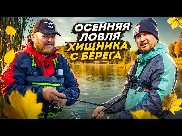 ОСЕННЯЯ РЫБАЛКА. ЛОВЛЯ ЩУКИ С БЕРЕГА