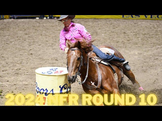 2024 NFR Barrel Racing - Round 10