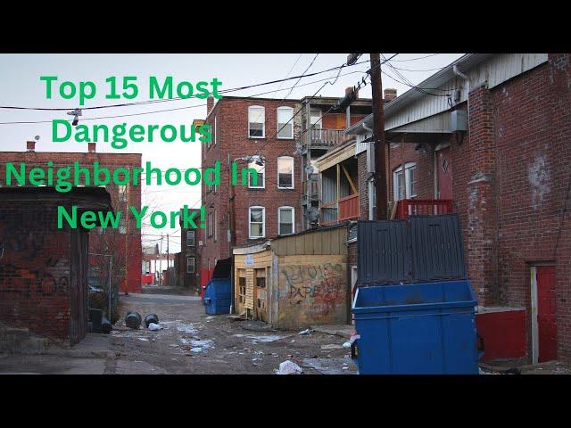 "New York's No-Go Zones: 15 Deadly Neighborhoods You Should NEVER Visit!"