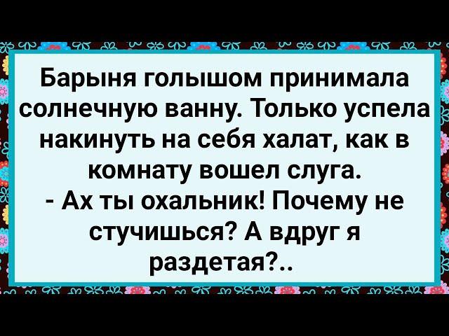 Как к Барыне Охальник Слуга Вошел! Большой Сборник Свежих Смешных Жизненных Анекдотов!