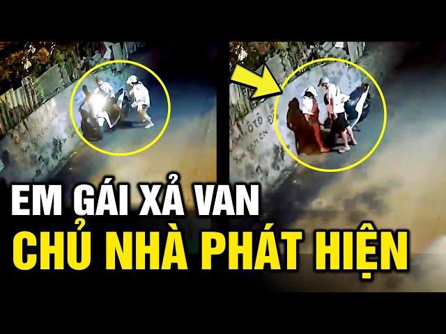 Em gái 'XẢ VAN NƯỚC" trước cổng bị chủ nhà phát hiện và cái kết | Hài tin việt  | Tô Tin Tức