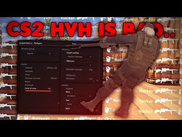 I tried CS2 HVH.. it sucks | ft. Plaguecheat.cc [V1]